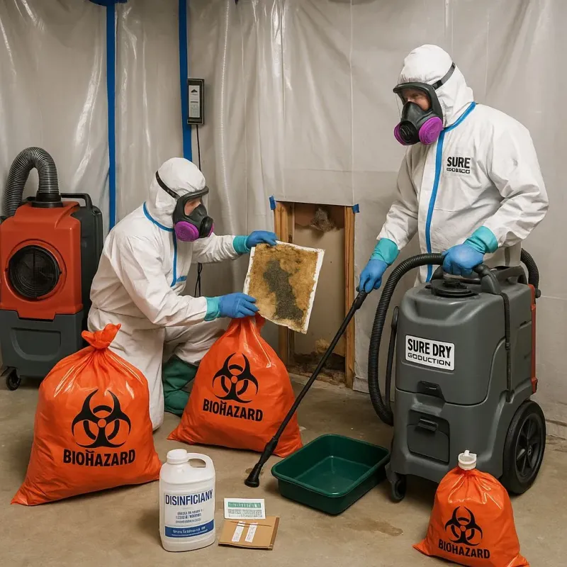 Contaminated Water Handling Protocols process in Kempner, TX