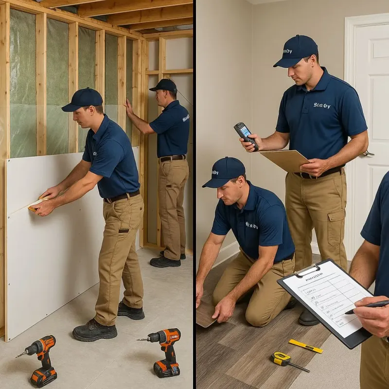 Repairs and Reconstruction process in Kempner, TX