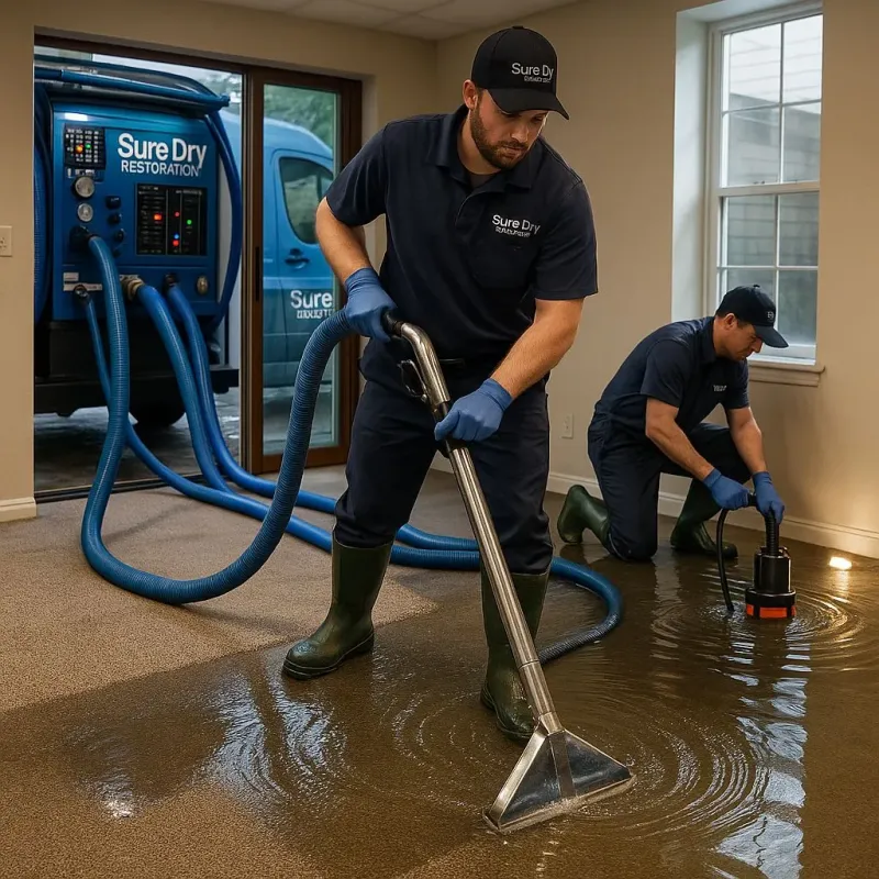 Water Extraction and Removal process in Kempner, TX